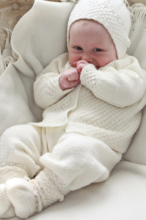 Baby strikkeoppskrifter