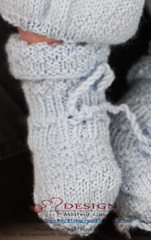 baby socks knitting pattern